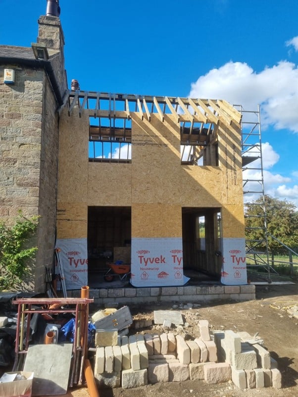 Charles Walker Construction PPE Working On Site