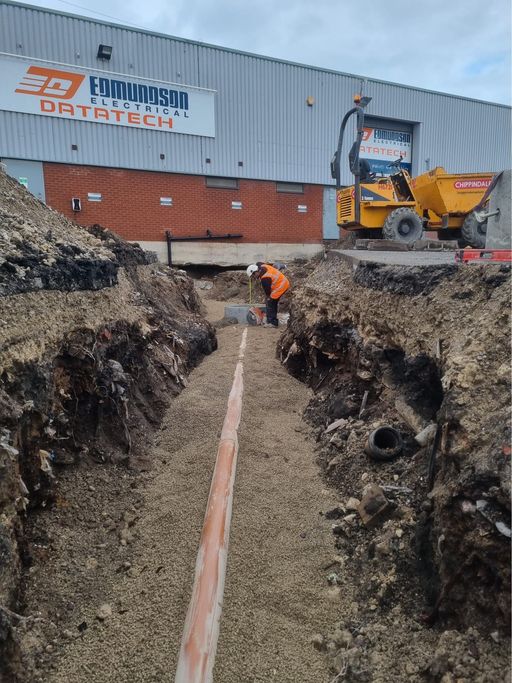 Charles Walker Construction PPE Working On Site